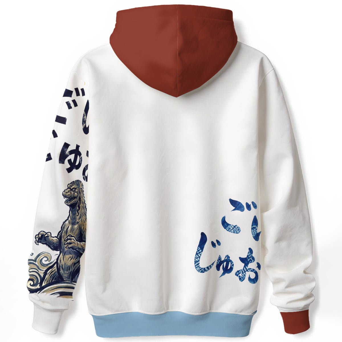 ごい じゅおう (goi jūō) Brick Unisex Pullover Cotton Hoodie