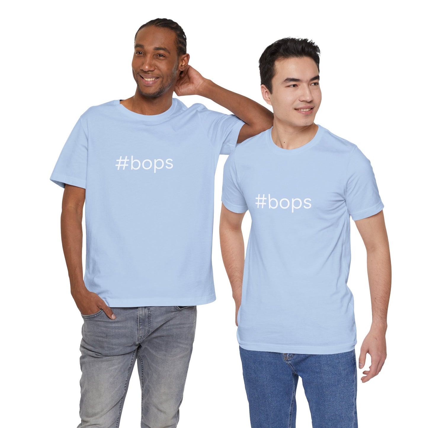 #bops Unisex High End Cotton Short Sleeve Tee