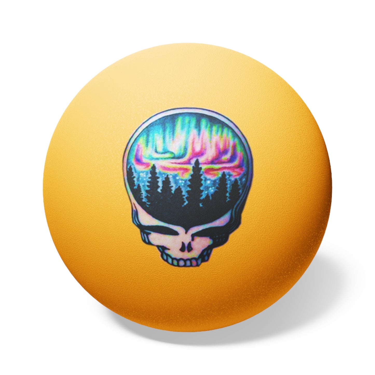 Aurora Borealis 6 pack Ping Pong Balls