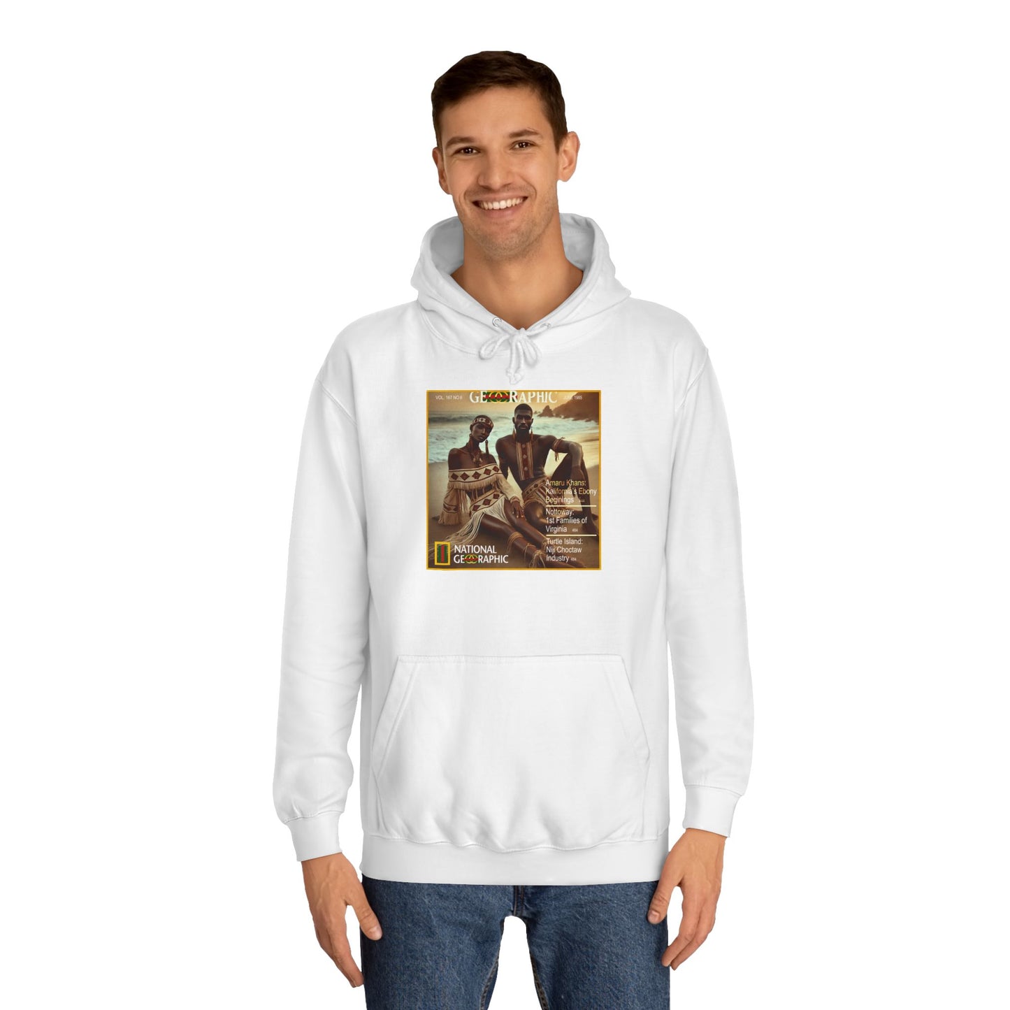 Amaru Turtle Island Unisex College Hoodie