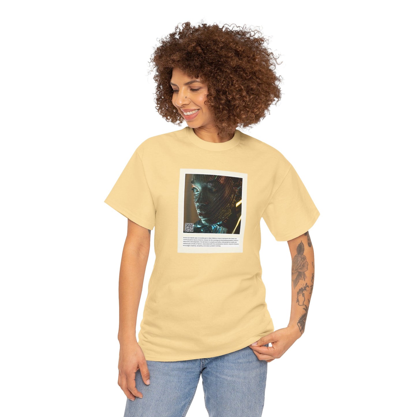 Anansi Aziza & Fae Unisex Heavy Cotton Tee