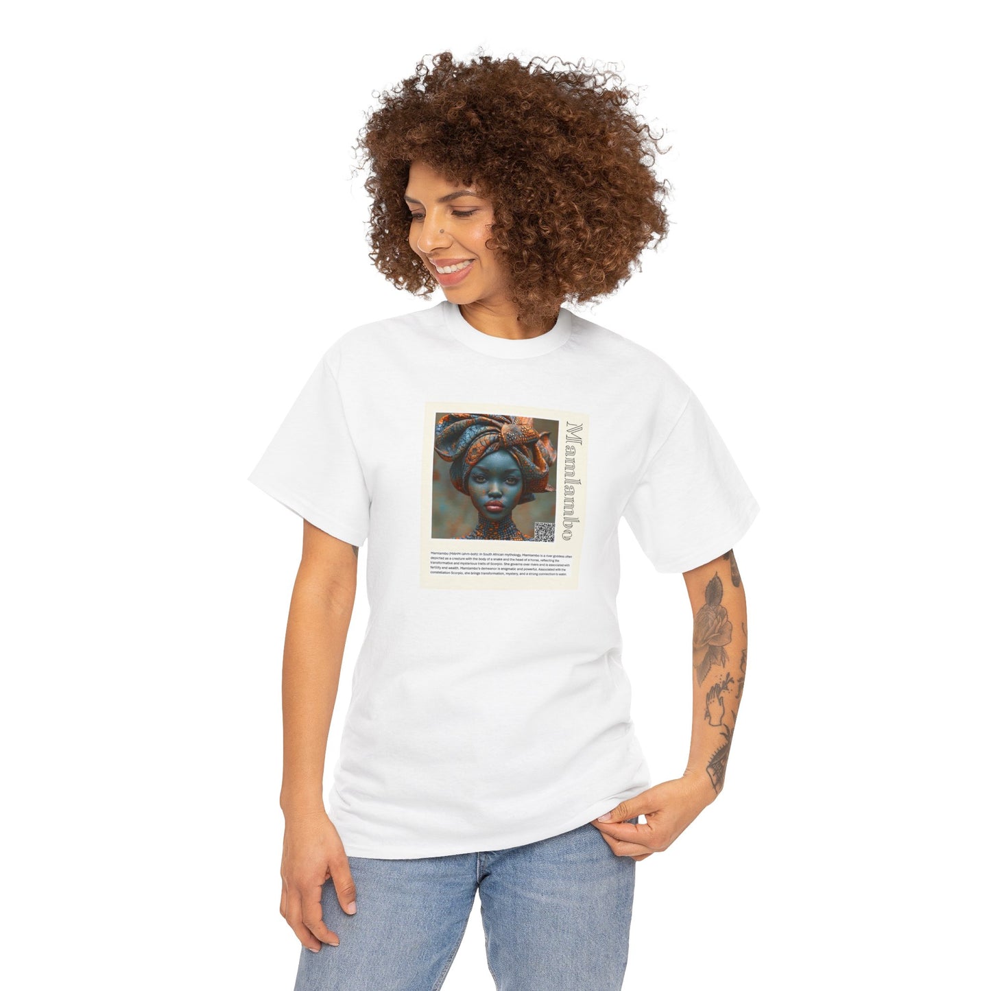 Mamlambo Aziza & Fae Unisex Heavy Cotton Tee