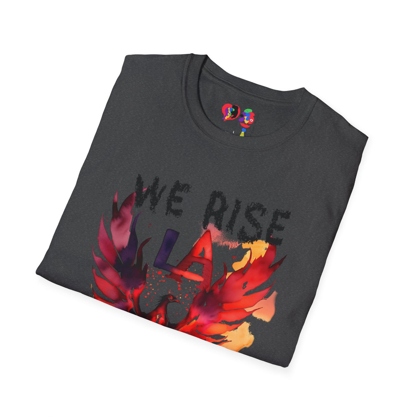 We Will Rise Los Angeles Unisex Vintage Soft T-Shirt