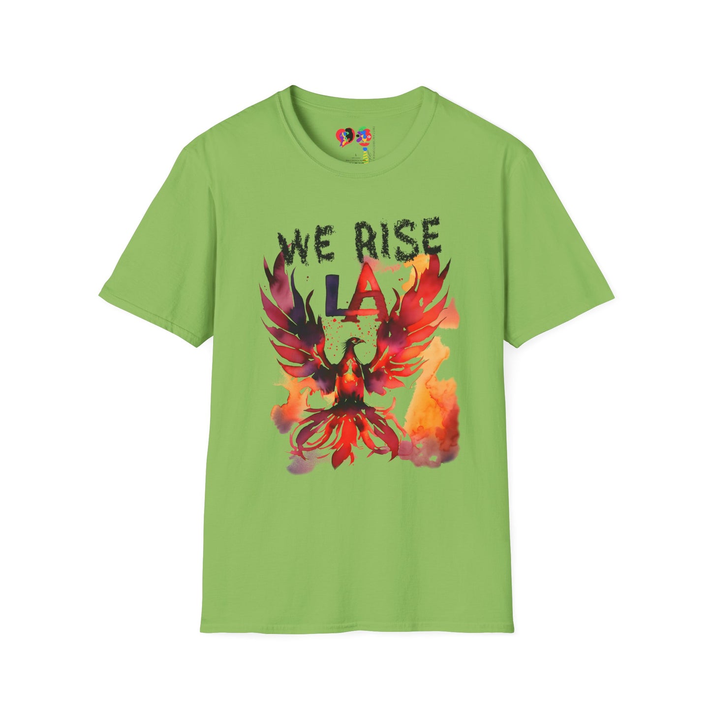 We Will Rise Los Angeles Unisex Vintage Soft T-Shirt