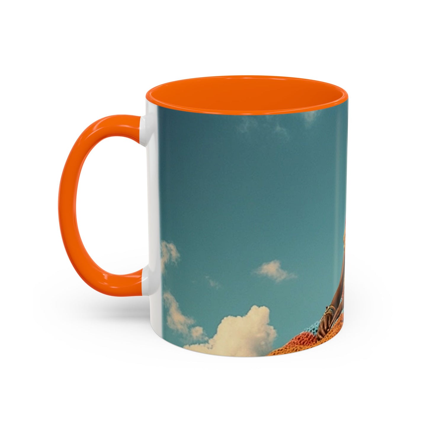 Resting Tall Aziza & Fae Accent Coffee Mug