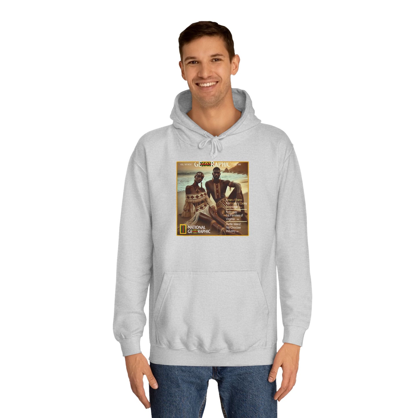 Amaru Turtle Island Unisex College Hoodie