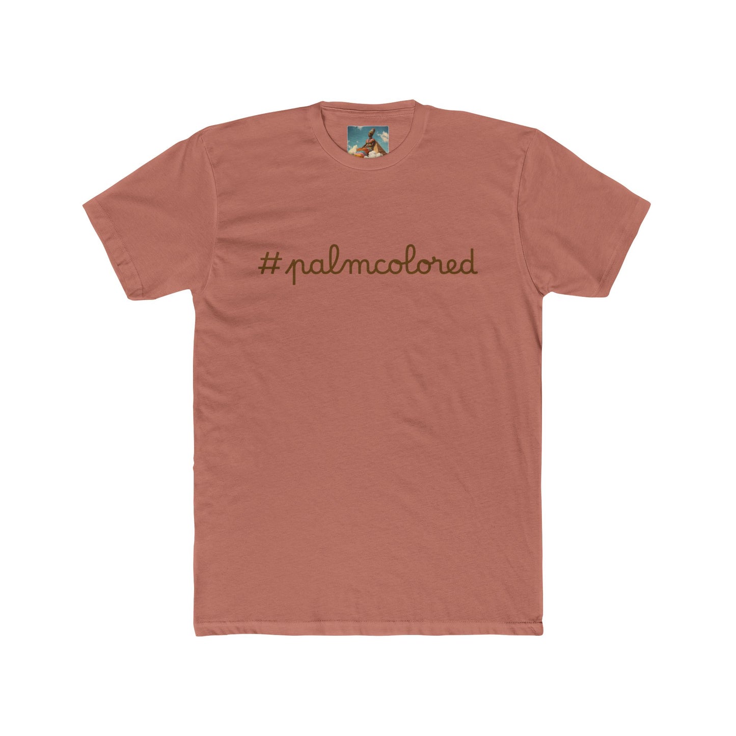 #palmcolored Unisex Cotton Crew Tee