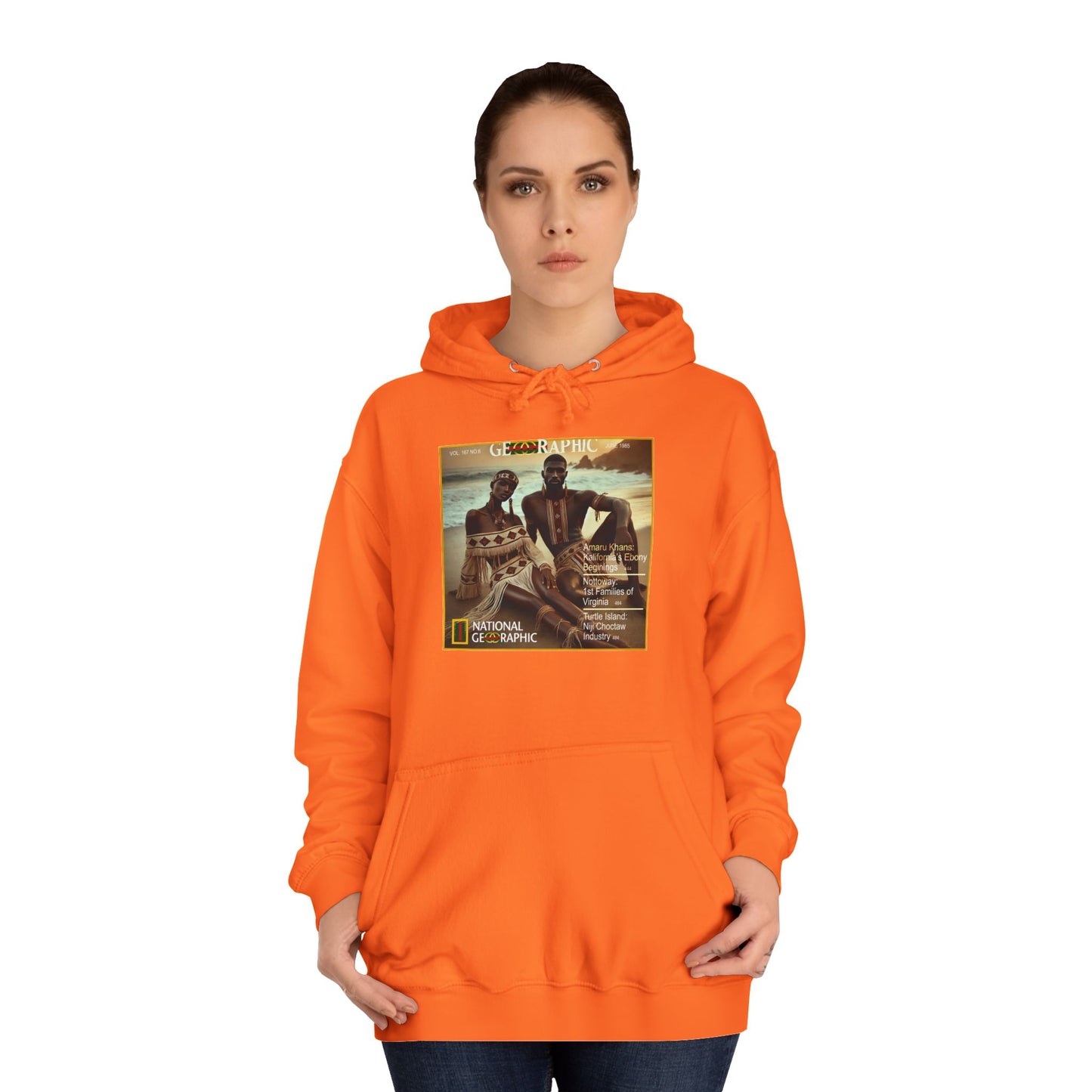 Amaru Turtle Island Unisex College Hoodie