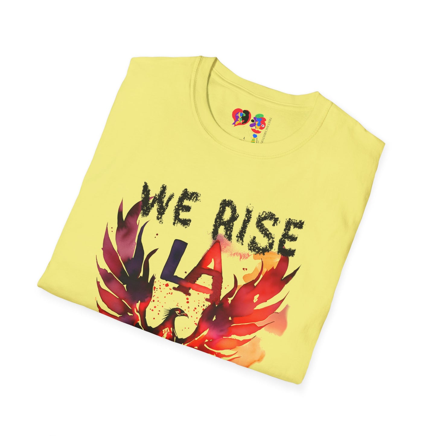 We Will Rise Los Angeles Unisex Vintage Soft T-Shirt