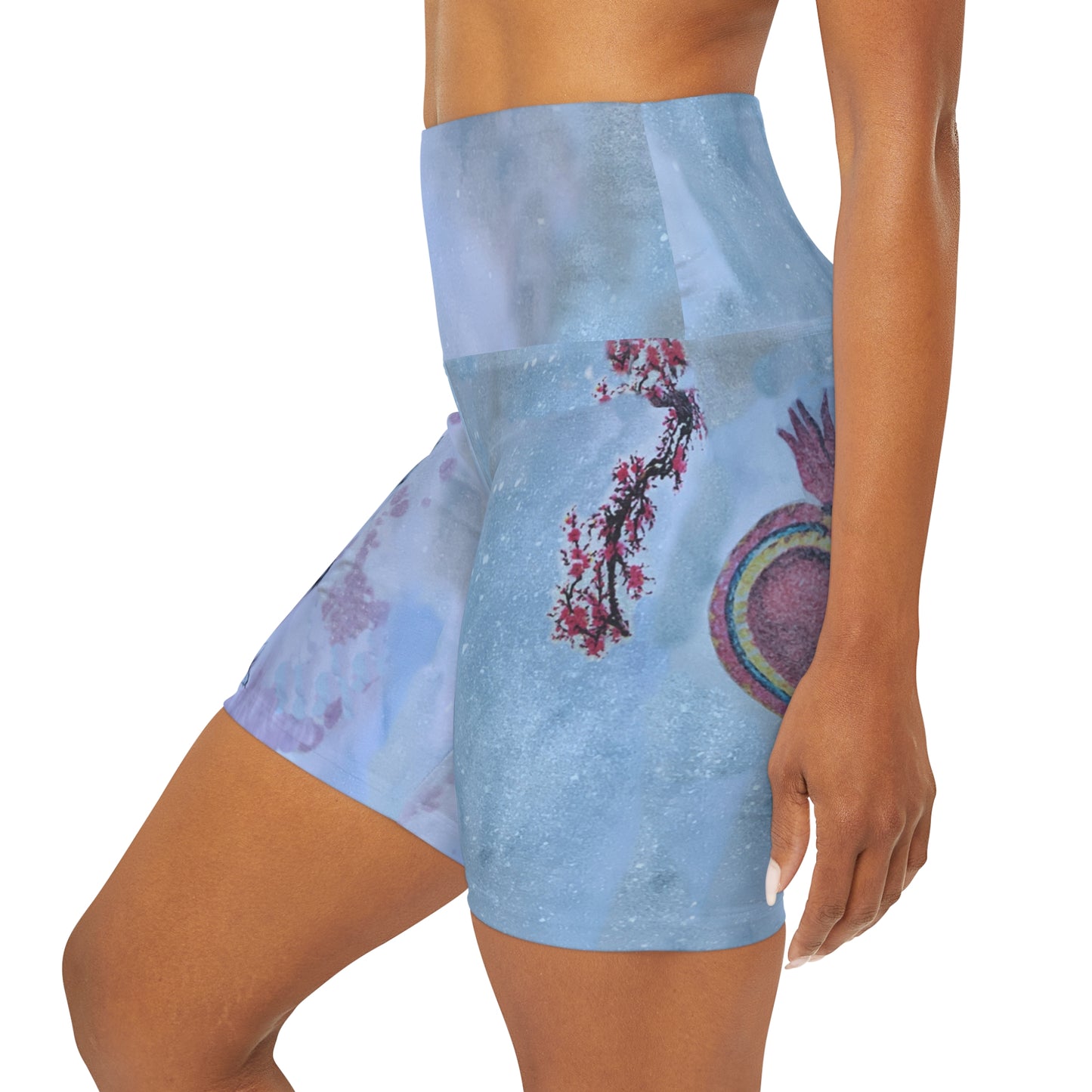 Fairy Goodness High Waisted Yoga Shorts