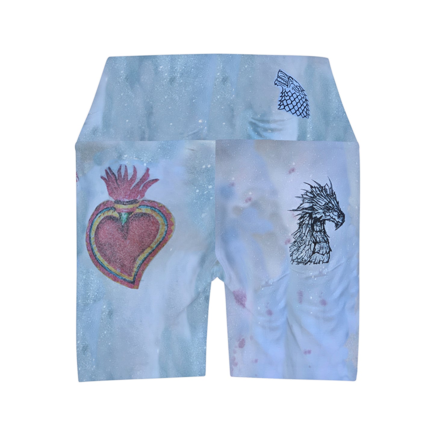 Fairy Goodness High Waisted Yoga Shorts