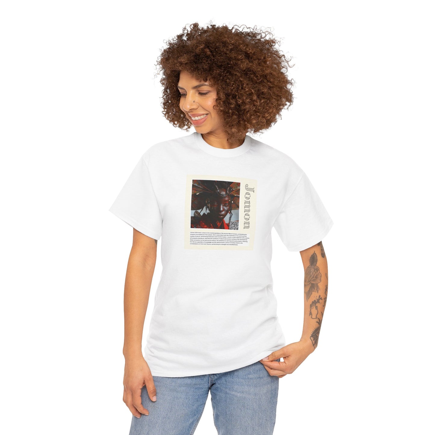 Jomon Aziza & Fae Unisex Heavy Cotton Tee