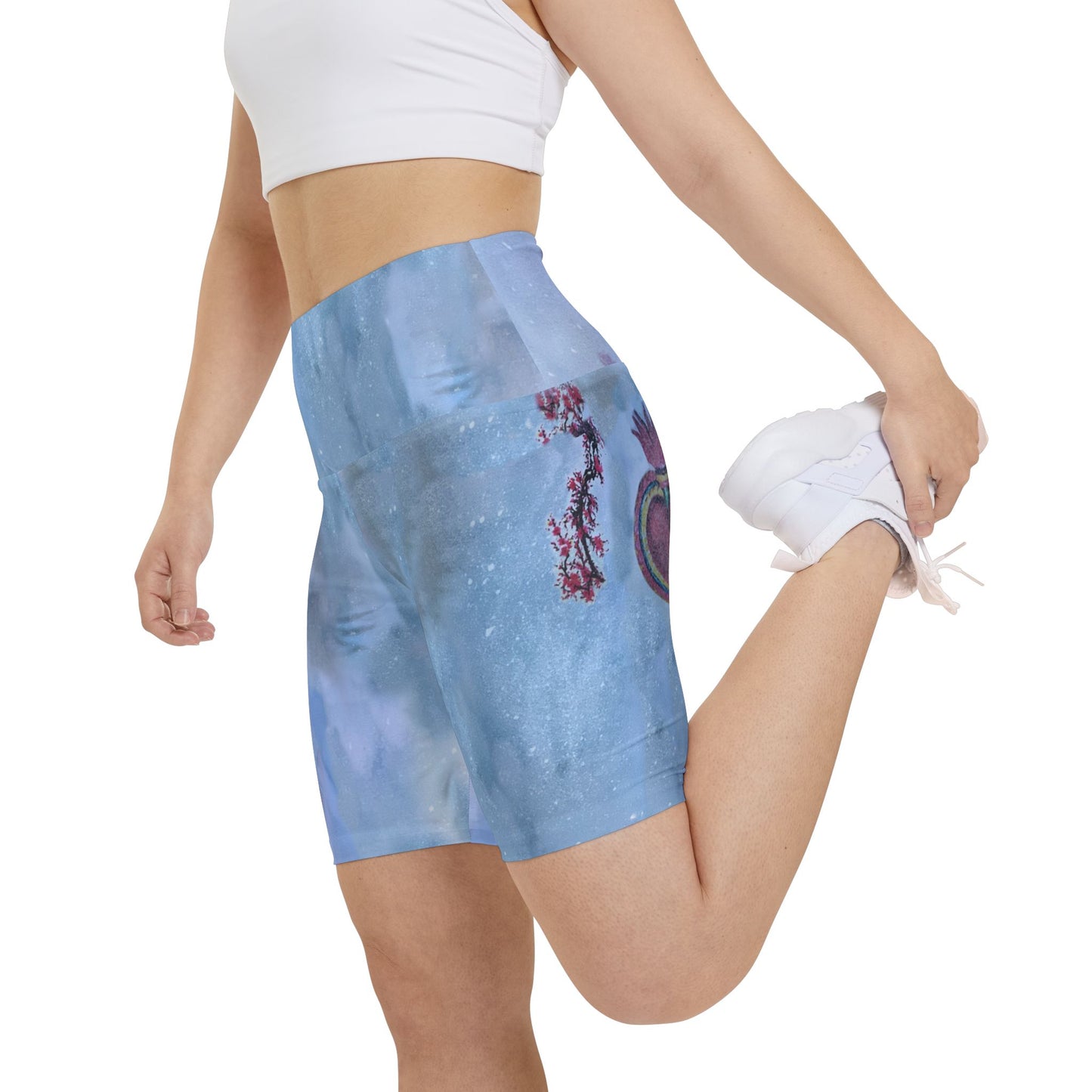 Fairy Goodness High Waisted Yoga Shorts II