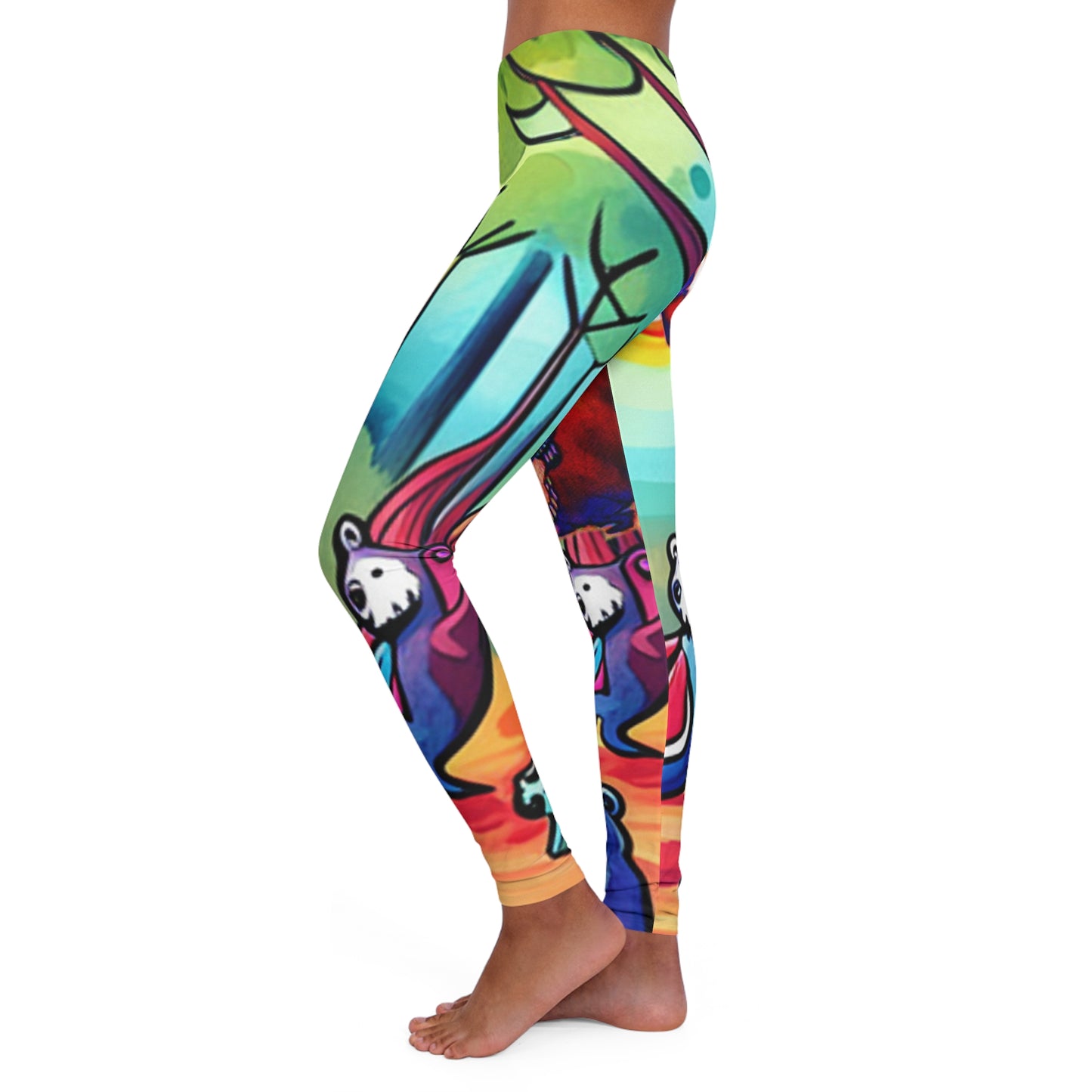 Leggings de licra para mujer (AOP)