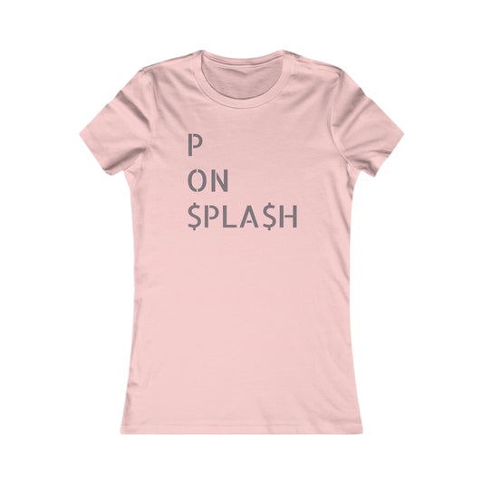 P ON SPLASH Women's Premium Tee