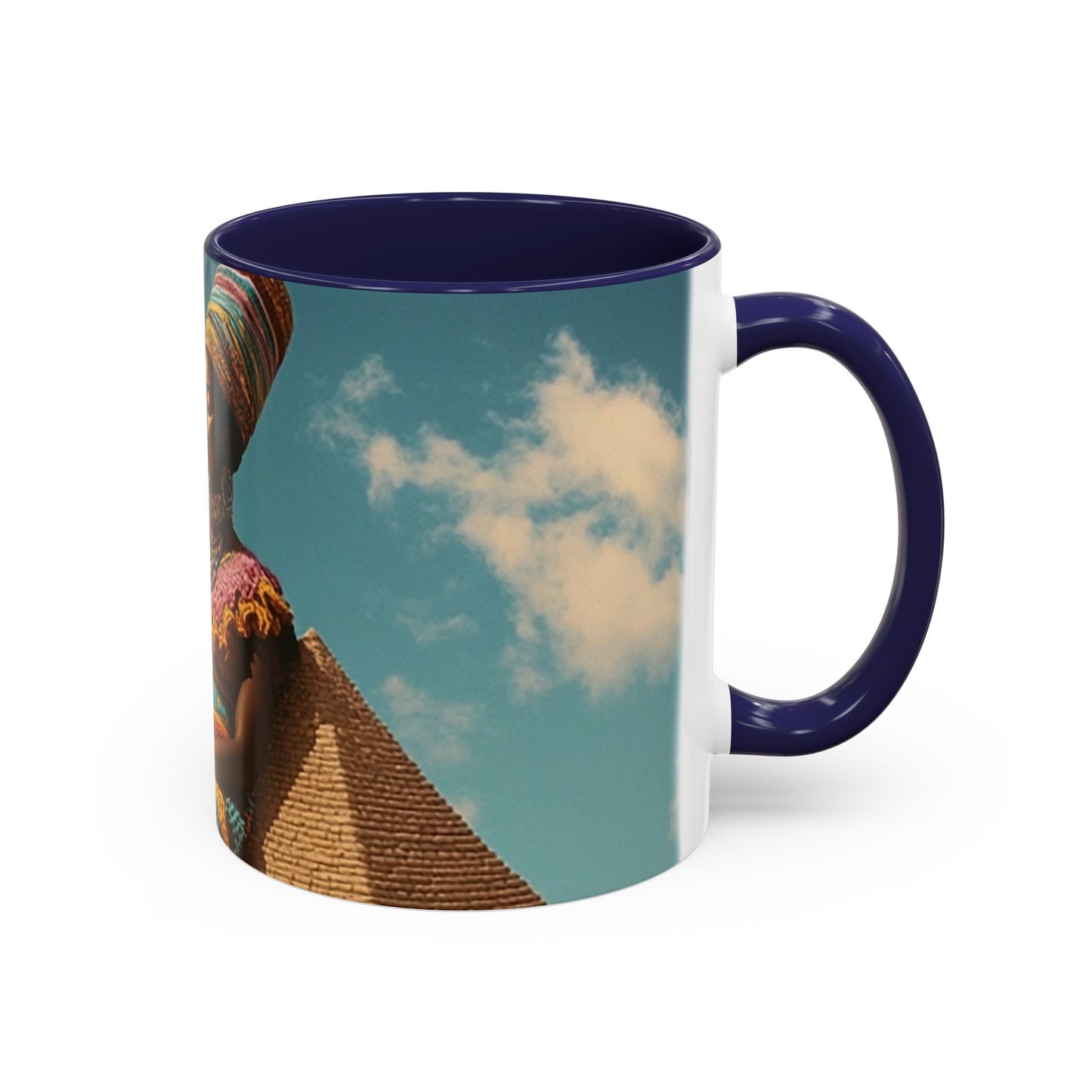 Resting Tall Aziza & Fae Accent Coffee Mug