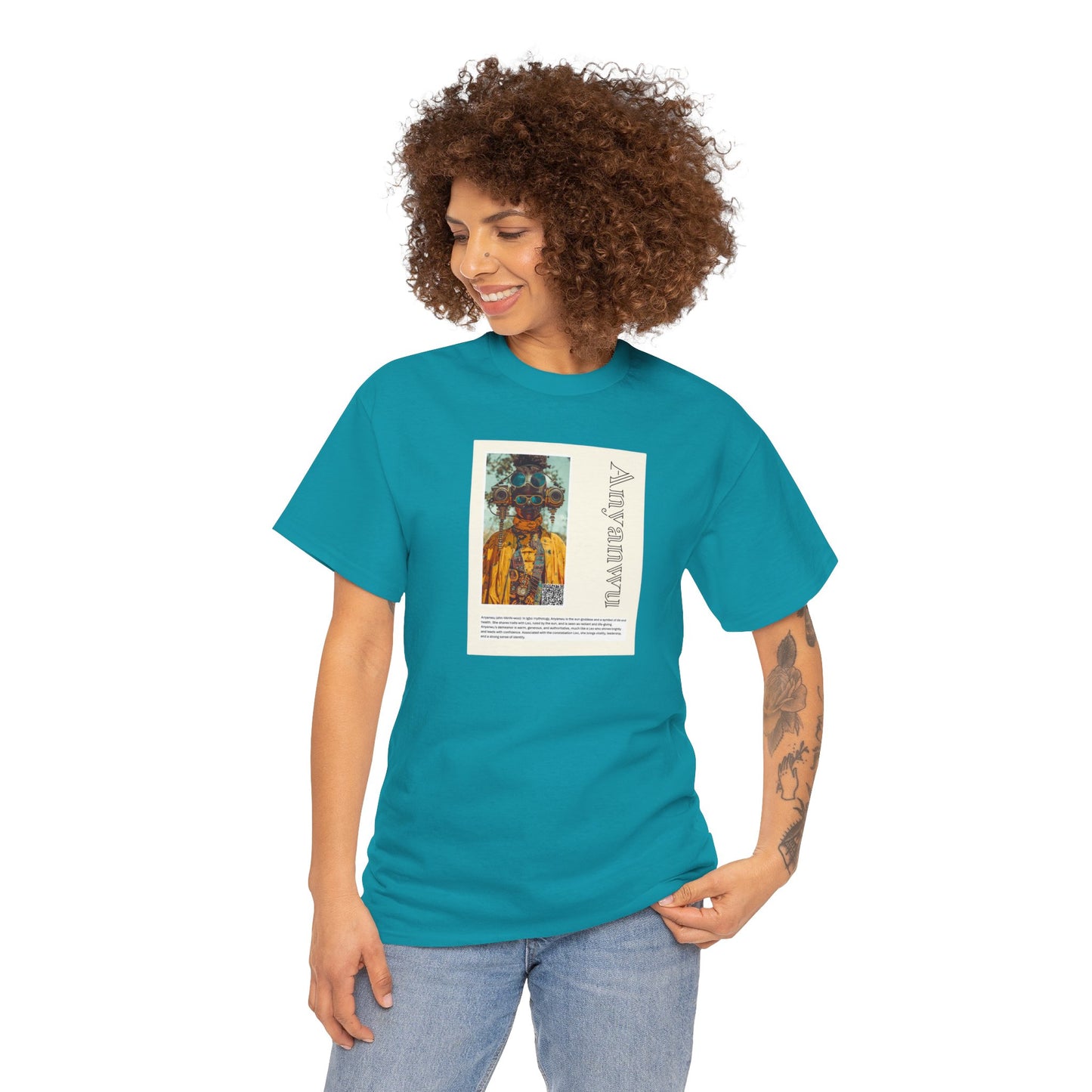 Anyanwu Aziza & Fae Unisex Heavy Cotton Tee