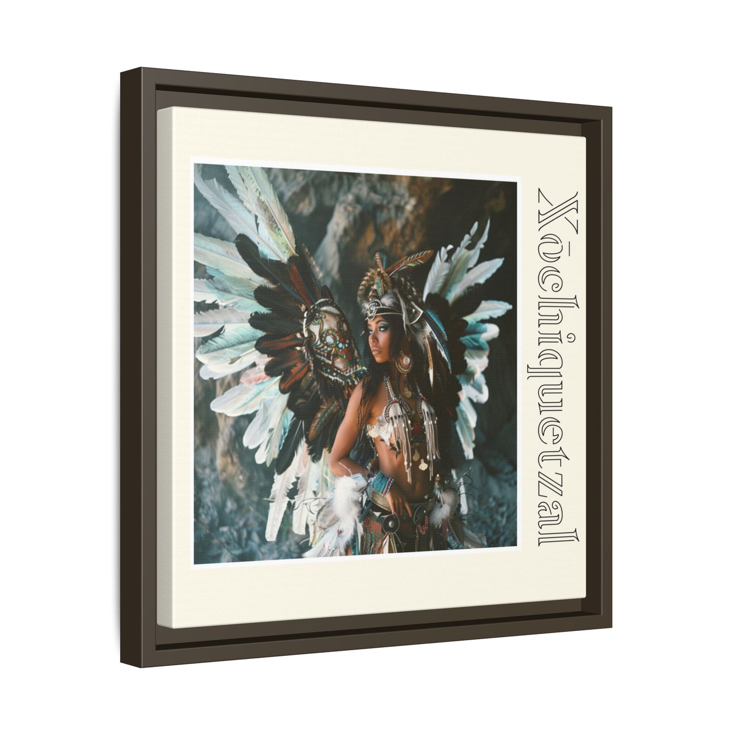 Xochiquetzal Aziza & Fae Matte Canvas Framed