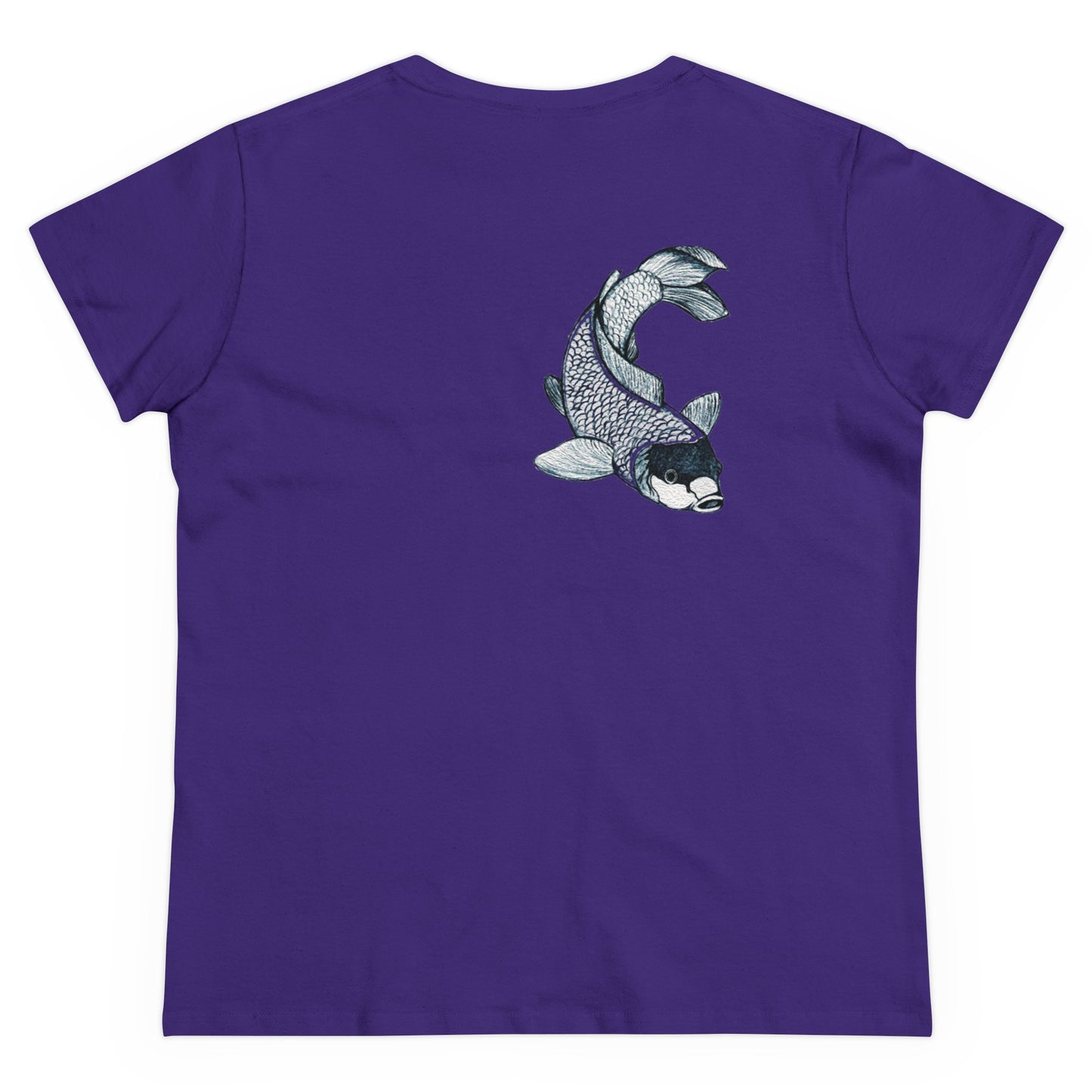 Graffiti Lotus Bloom Women's Cotton Tee