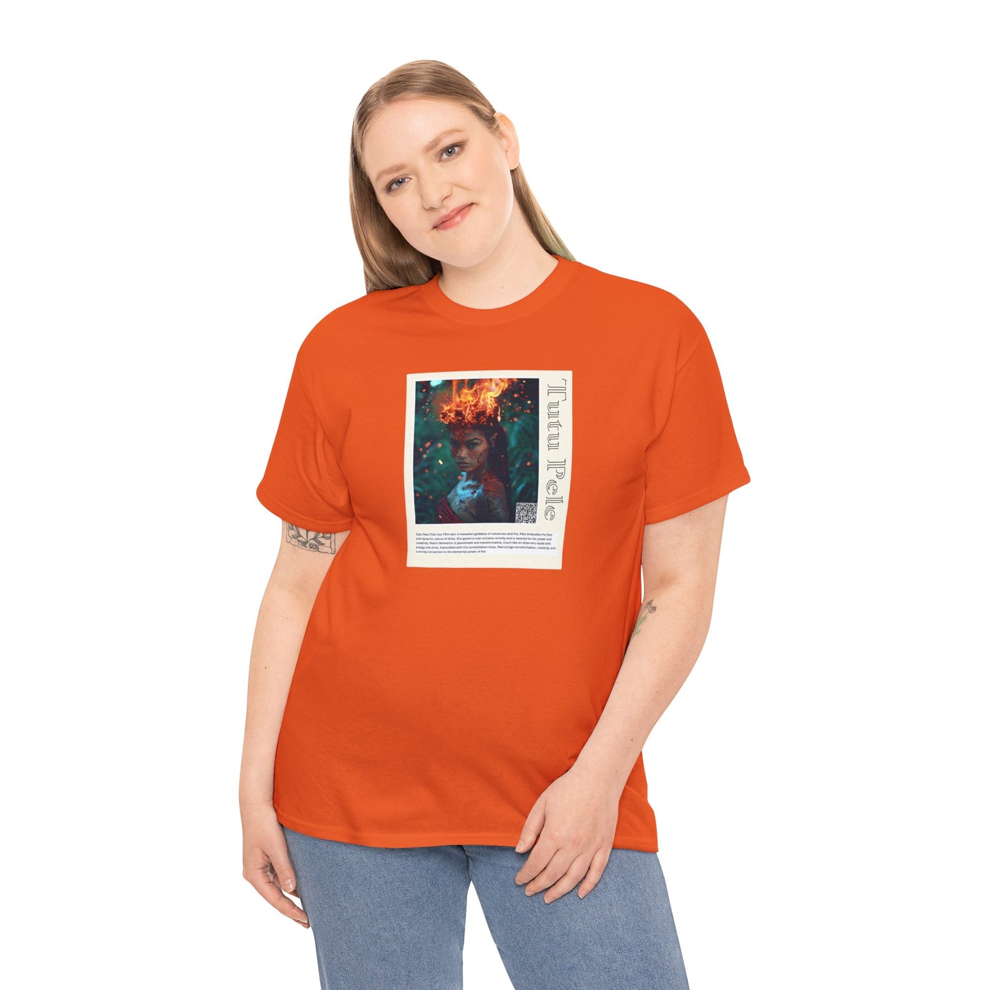 Tūtū Pele Aziza & Fae Unisex Heavy Cotton Tee