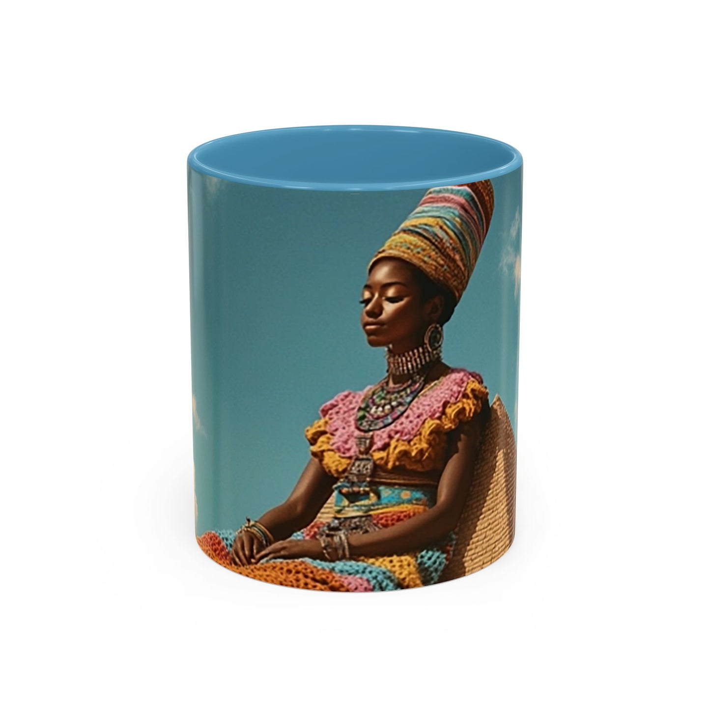 Resting Tall Aziza & Fae Accent Coffee Mug