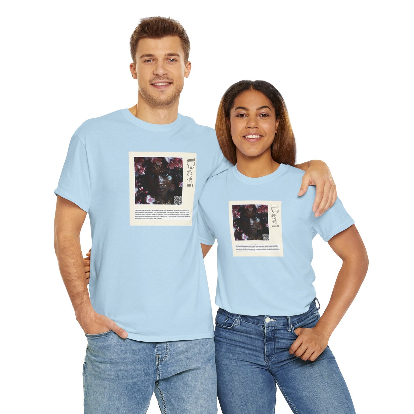 Devi Aziza & Fae Unisex Heavy Cotton Tee