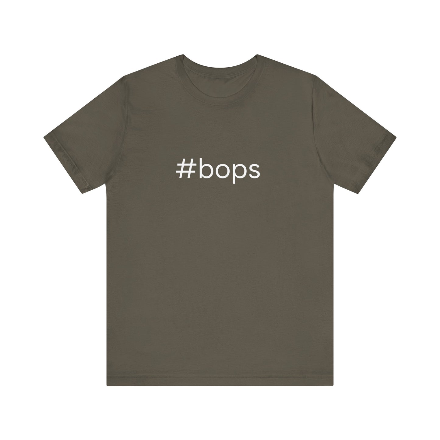 #bops Unisex High End Cotton Short Sleeve Tee