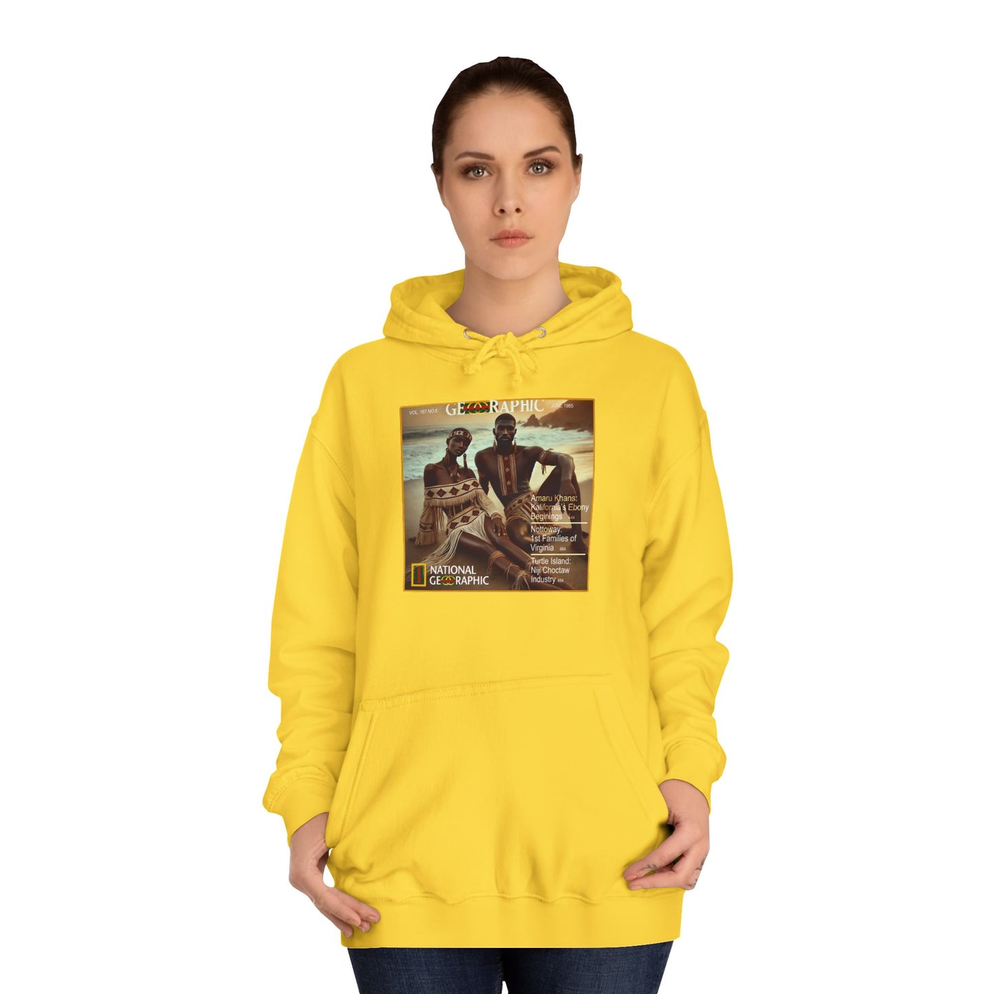 Amaru Turtle Island Unisex College Hoodie