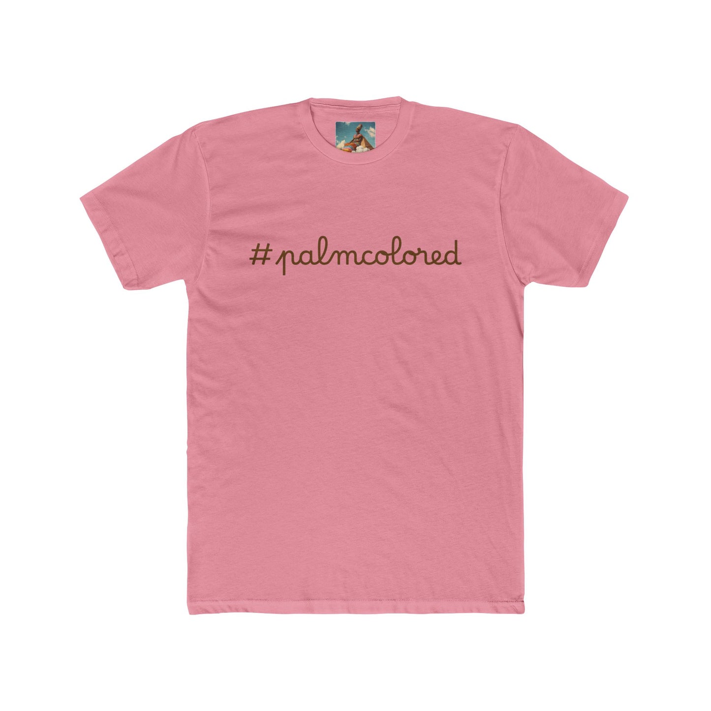 #palmcolored Unisex Cotton Crew Tee