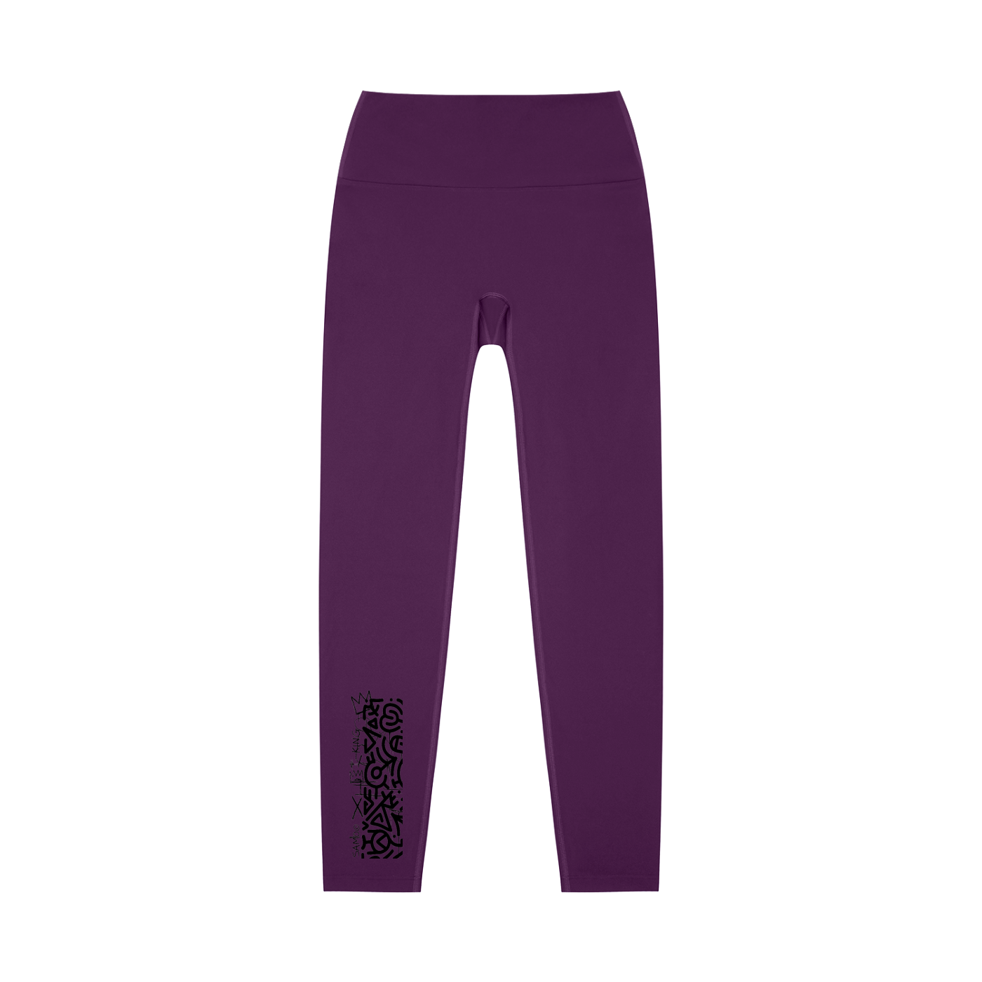 SQUIGGLE High-Waisted Yoga Leggings