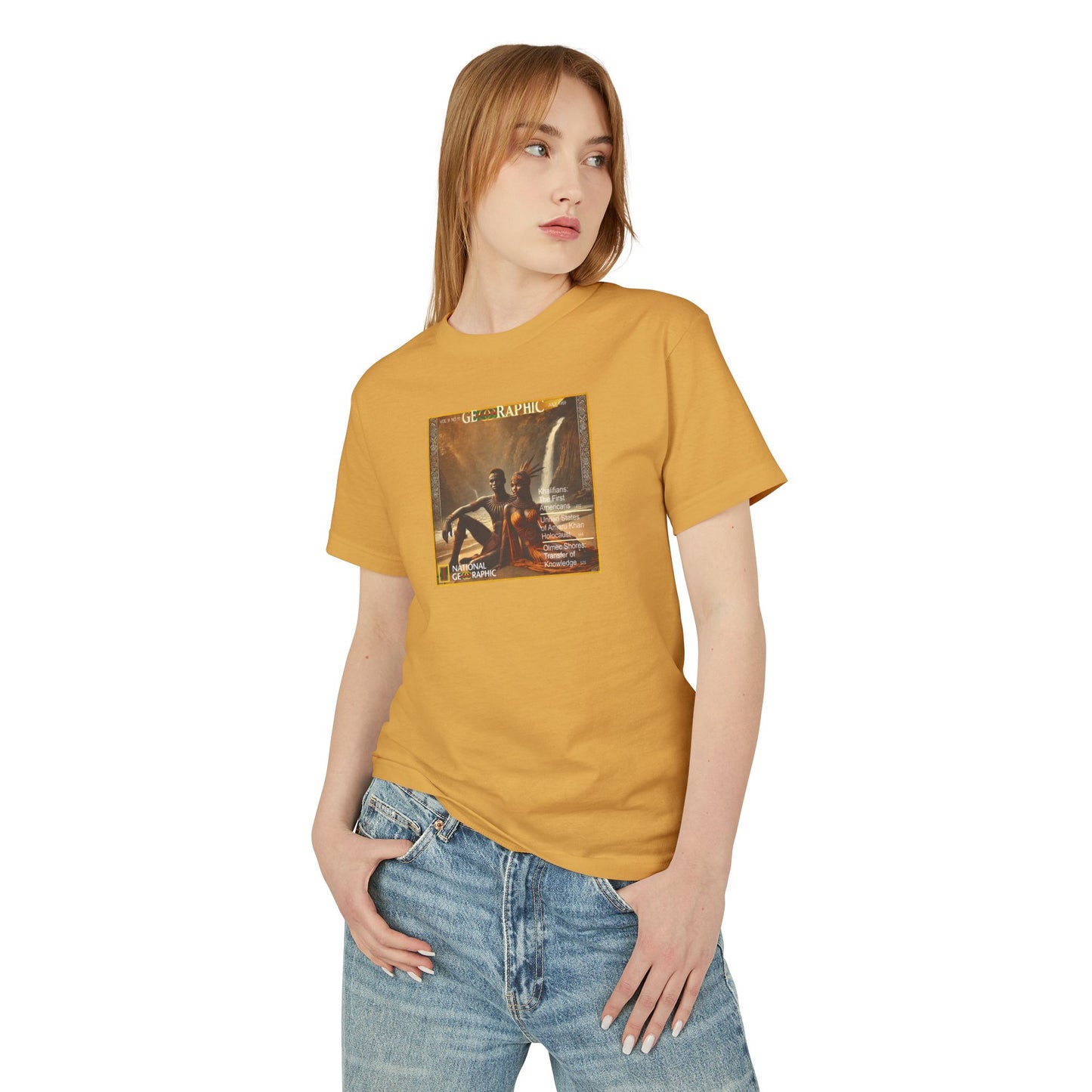 Choctaw Amaru Khan Aborigine Unisex Garment-Dyed Heavyweight Cotton Tee