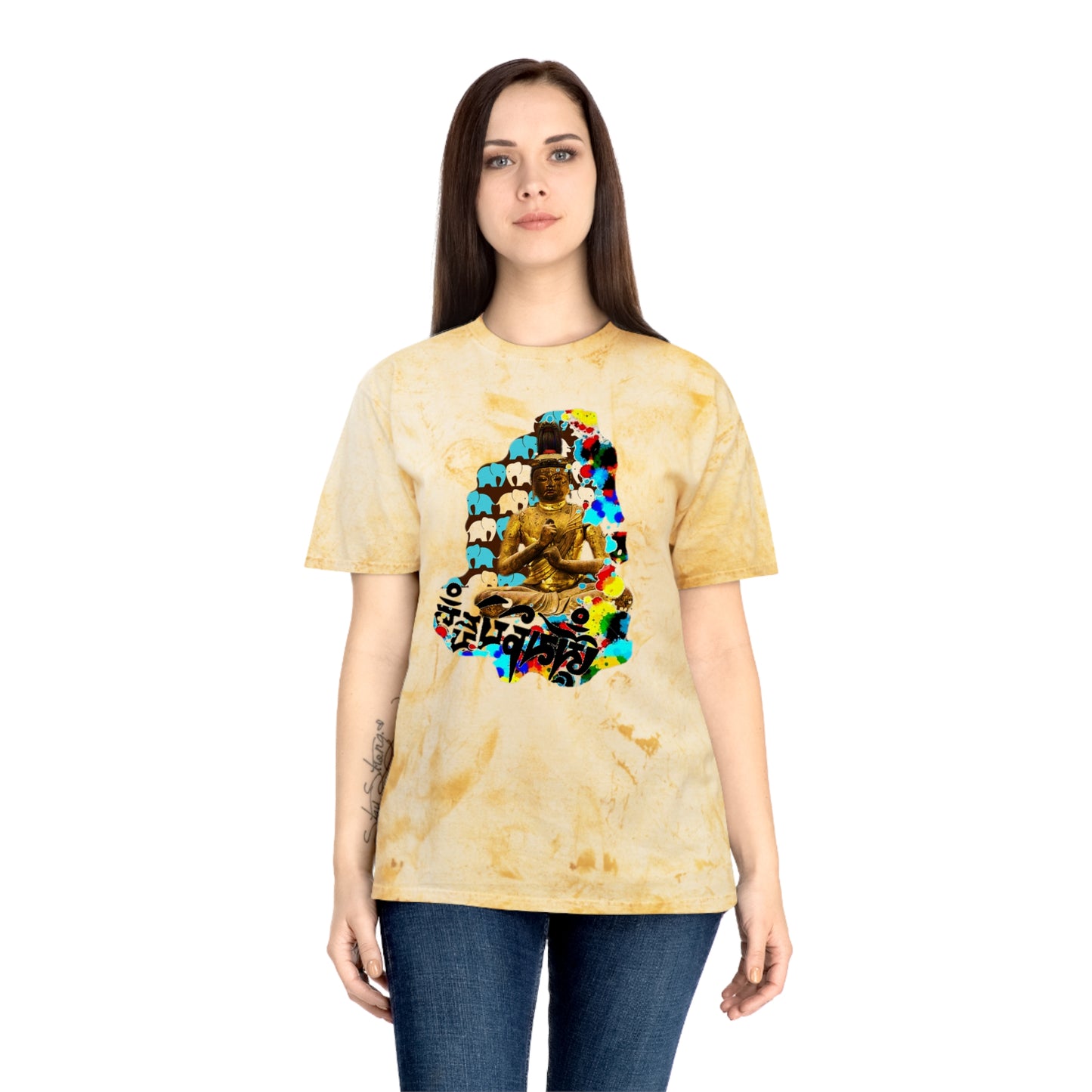 Siddhartha Gautama Buddha Industrial Dye Premium T-Shirt