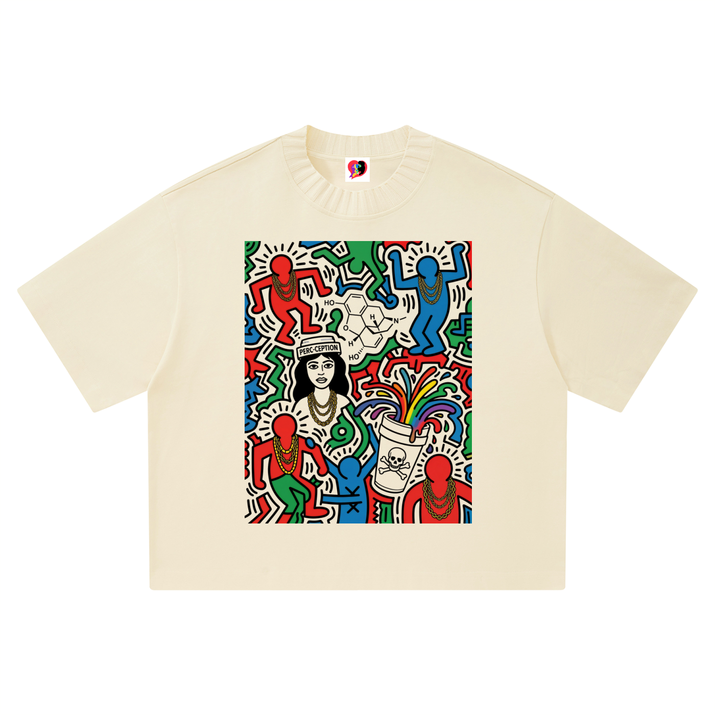 LEAN IN Unisex Heavyweight Boxy T-Shirt