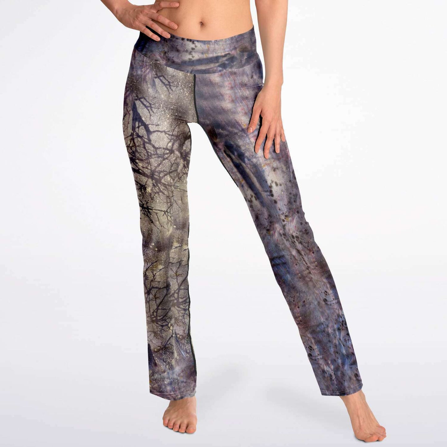 Forest Shadow Flare Leggings