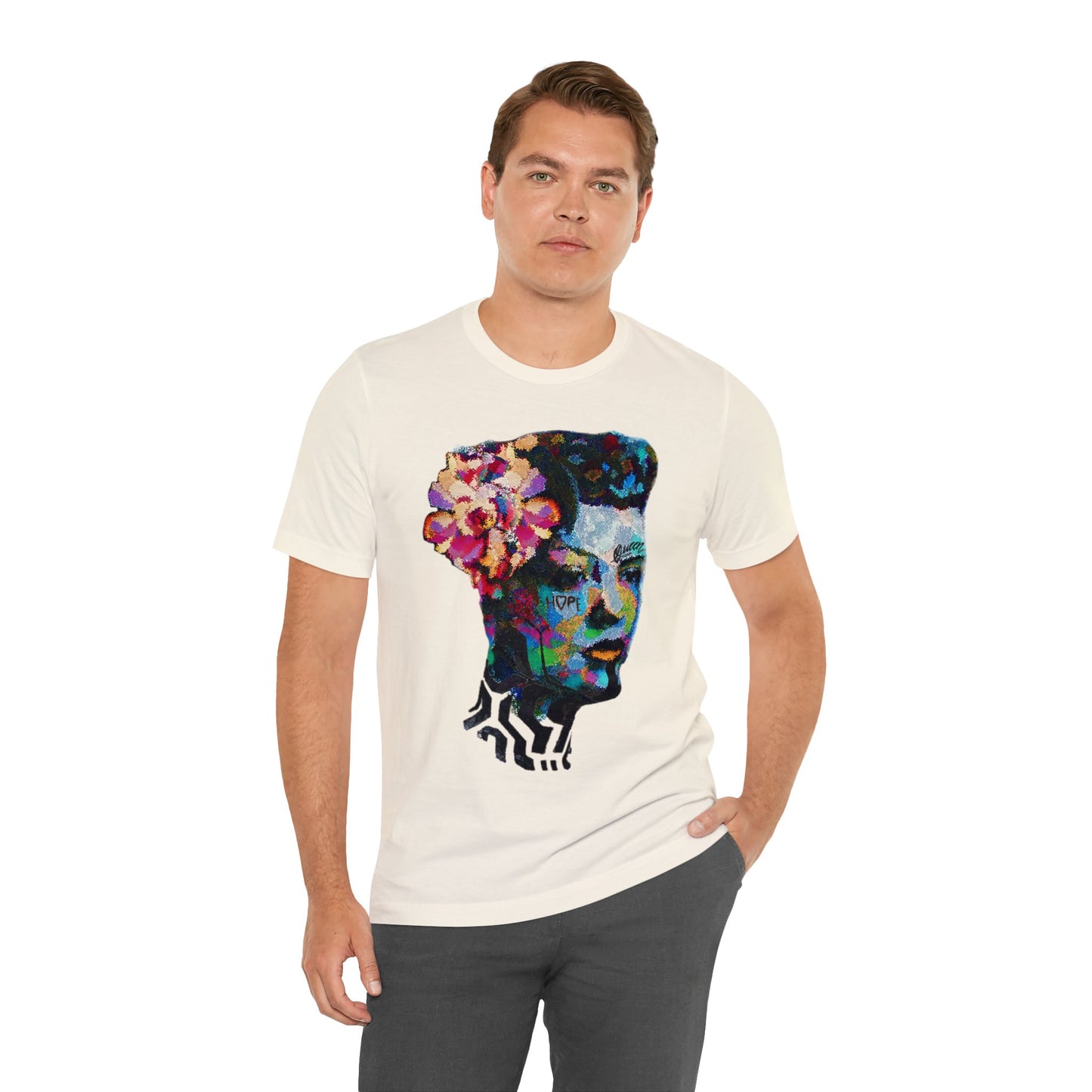 Billie Radical Unisex High End Cotton Short Sleeve Tee