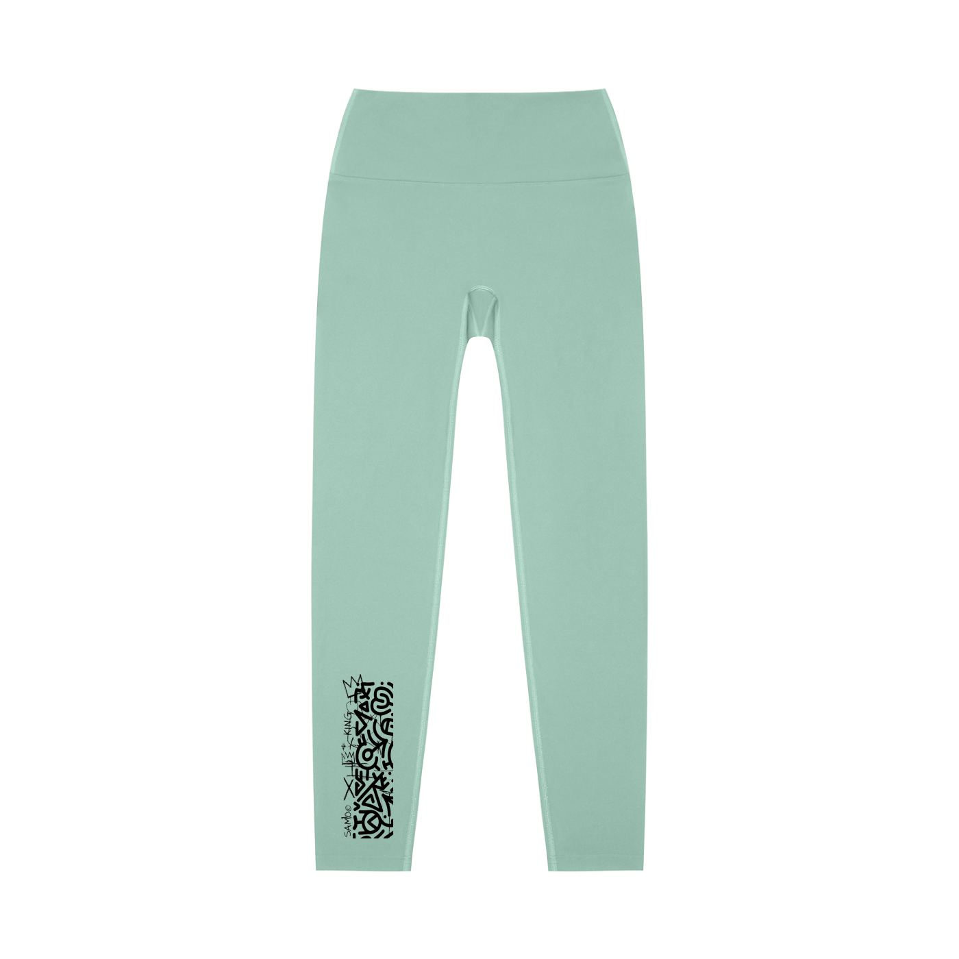 SQUIGGLE High-Waisted Yoga Leggings