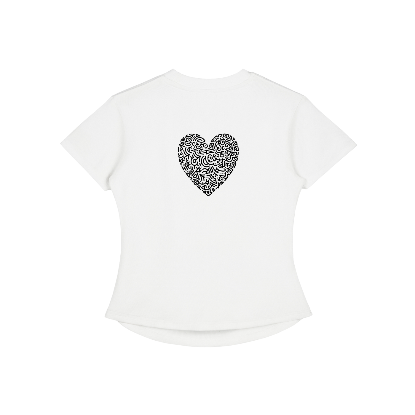 My Peace is Untouchable Vintage Washed Bodycon Cotton T-Shirt