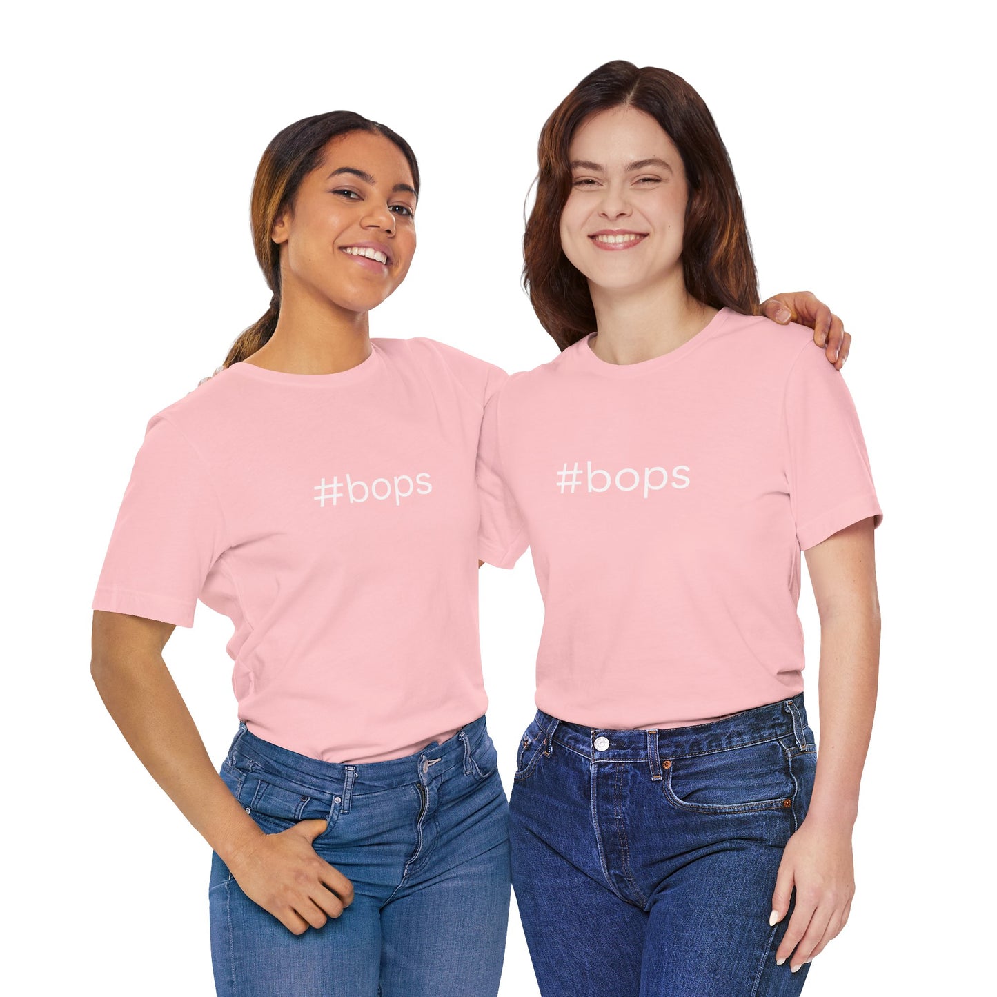 #bops Unisex High End Cotton Short Sleeve Tee