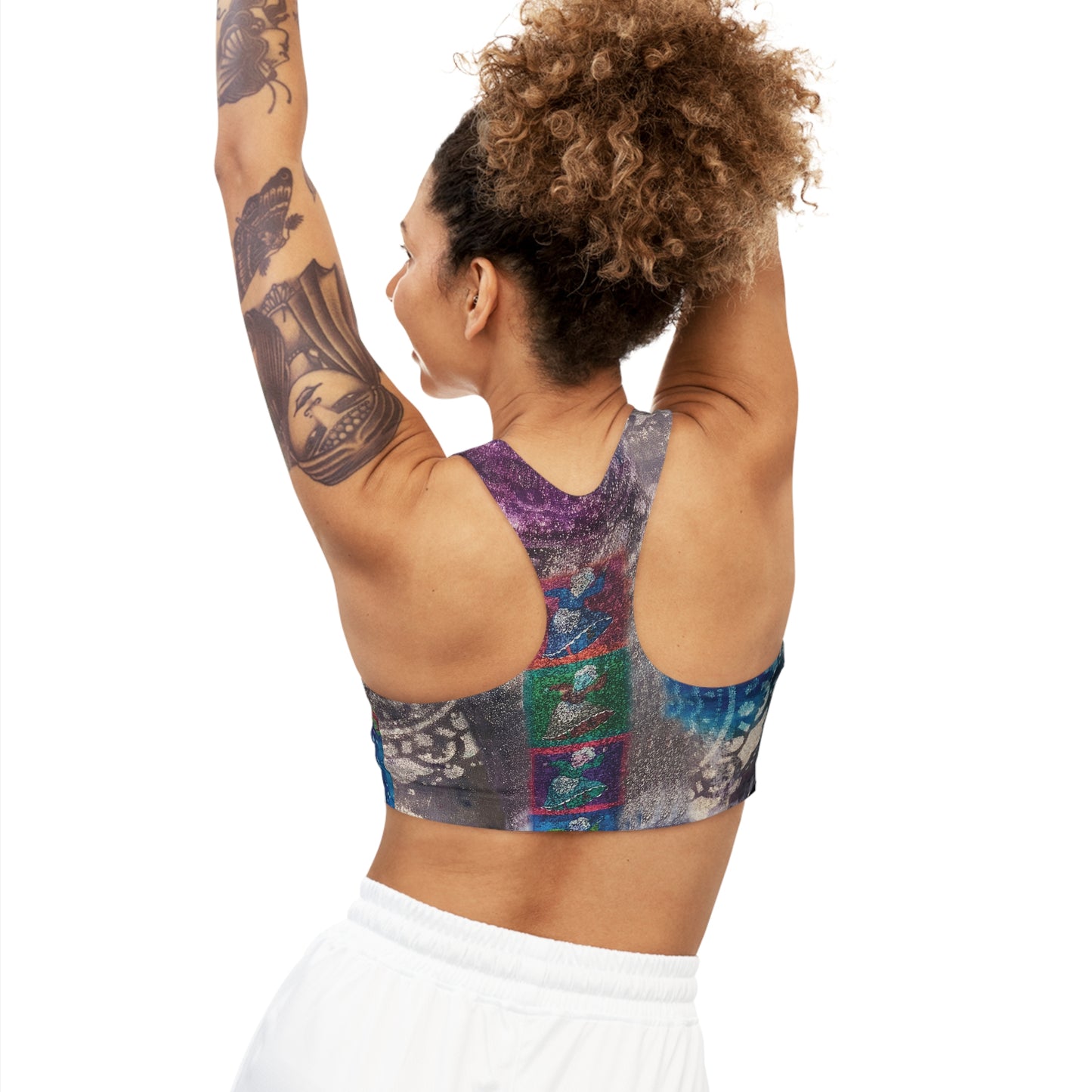 Grateful Dead Double Sided Sports Bra