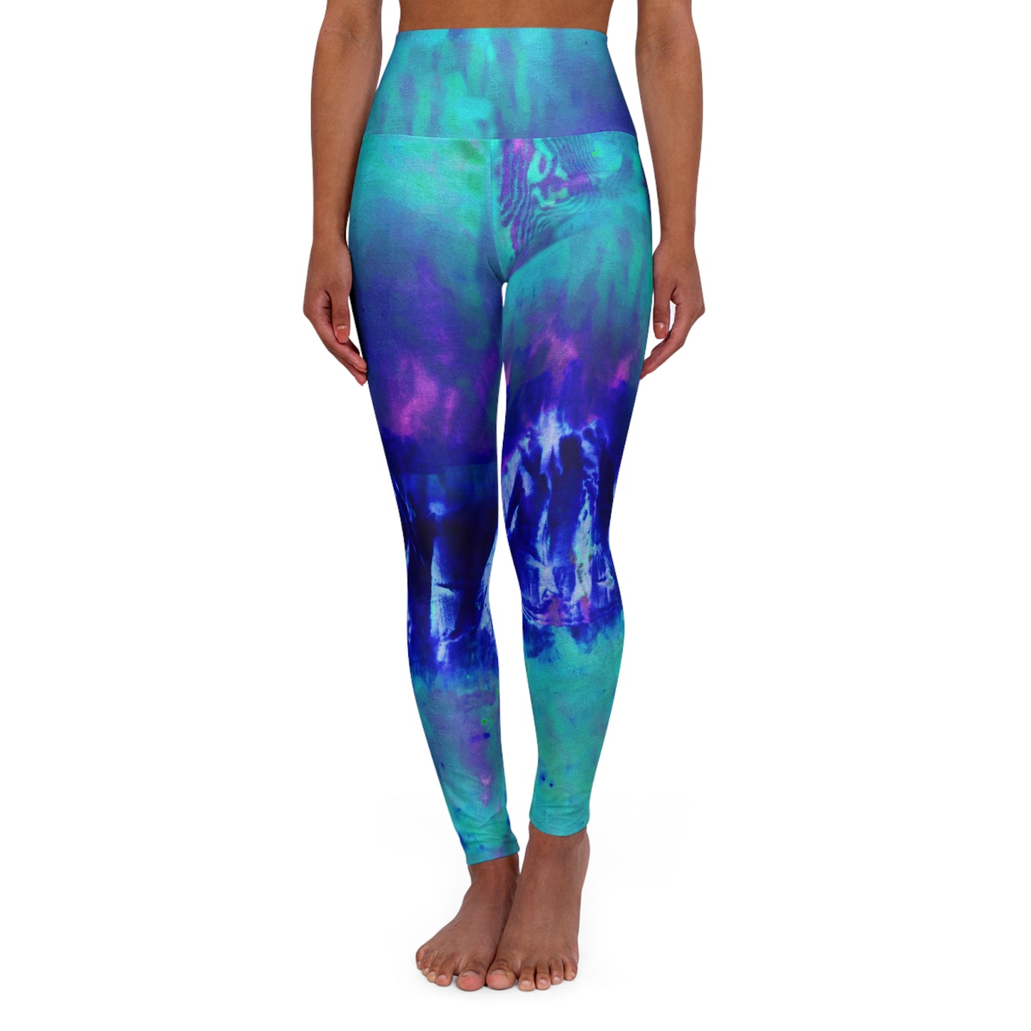 Teal & Turq Yoga Leggings