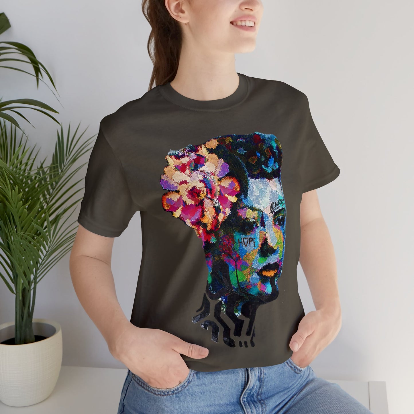 Billie Radical Unisex High End Cotton Short Sleeve Tee