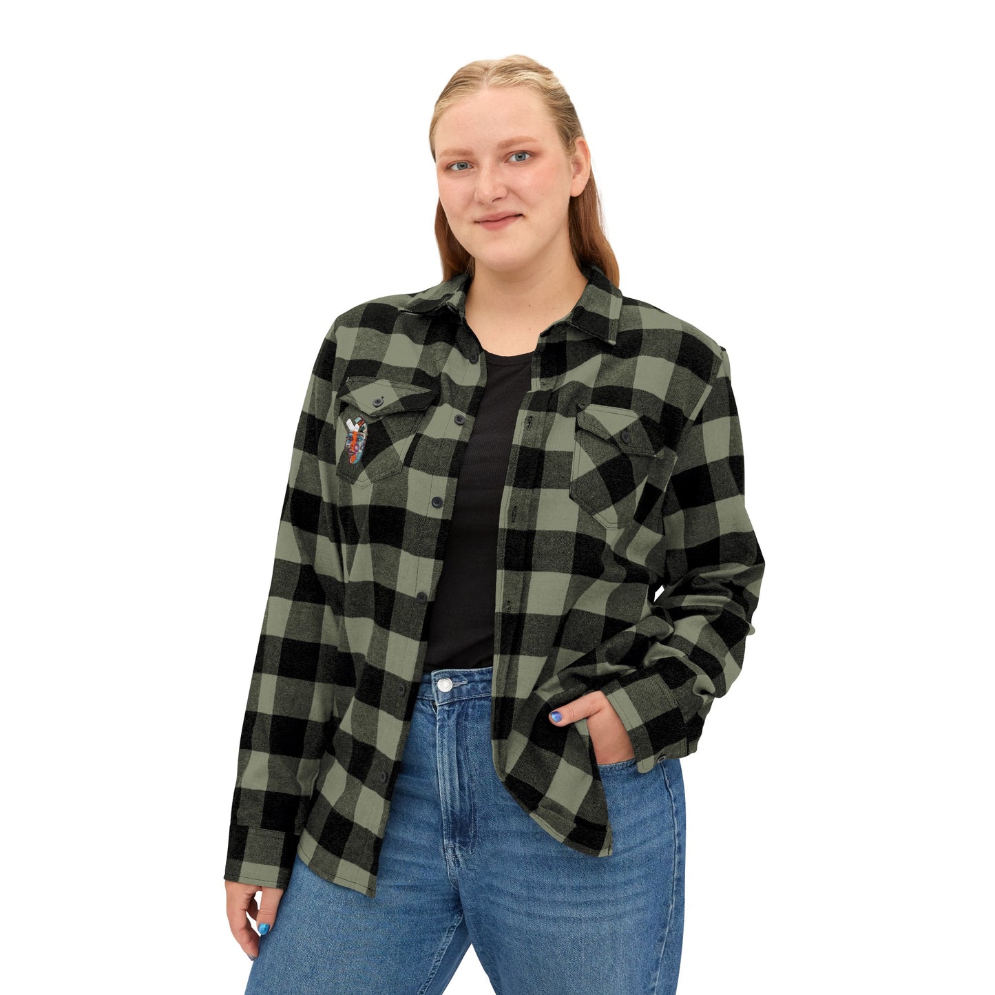 Love Pill & Chaser Unisex Flannel Shirt