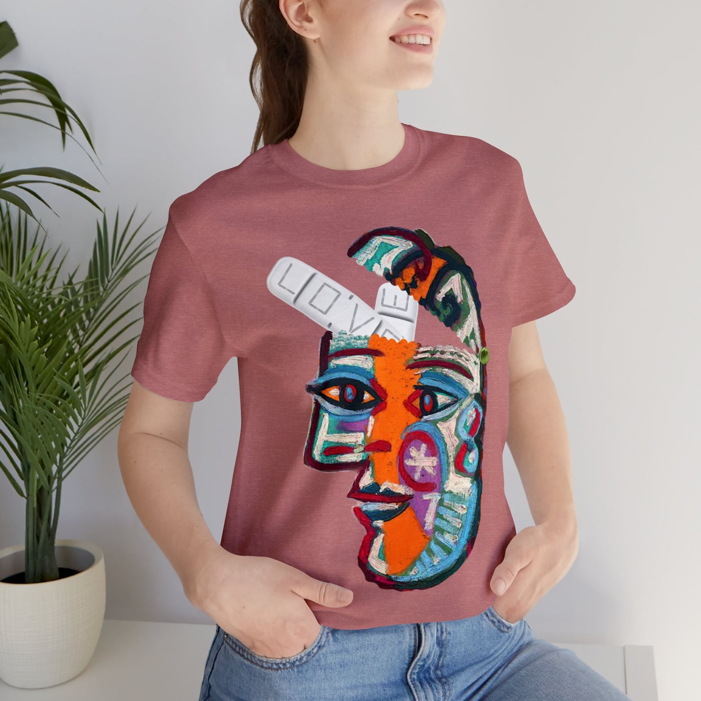 LOVE PILL Unisex High End Cotton Short Sleeve Tee