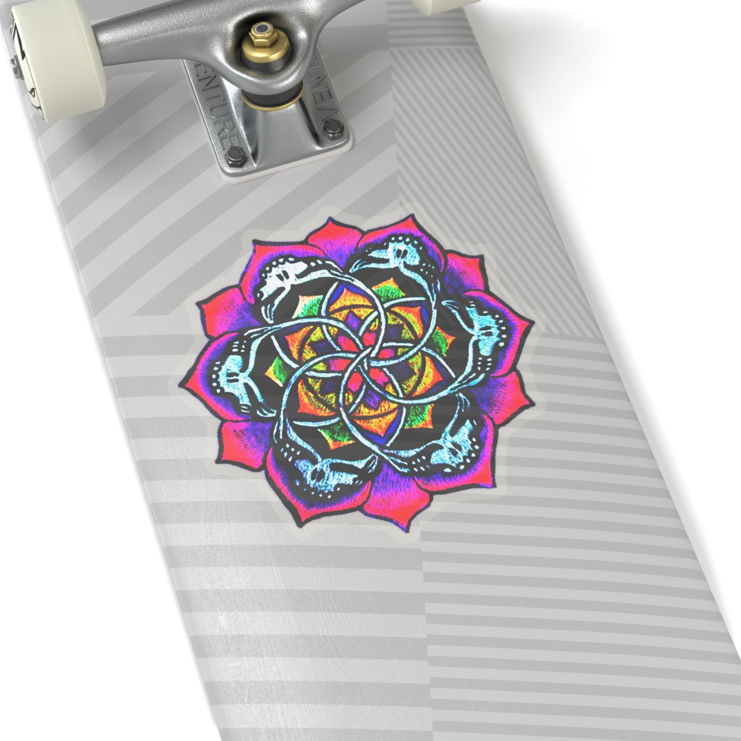 Dead Head Mandala Stickers