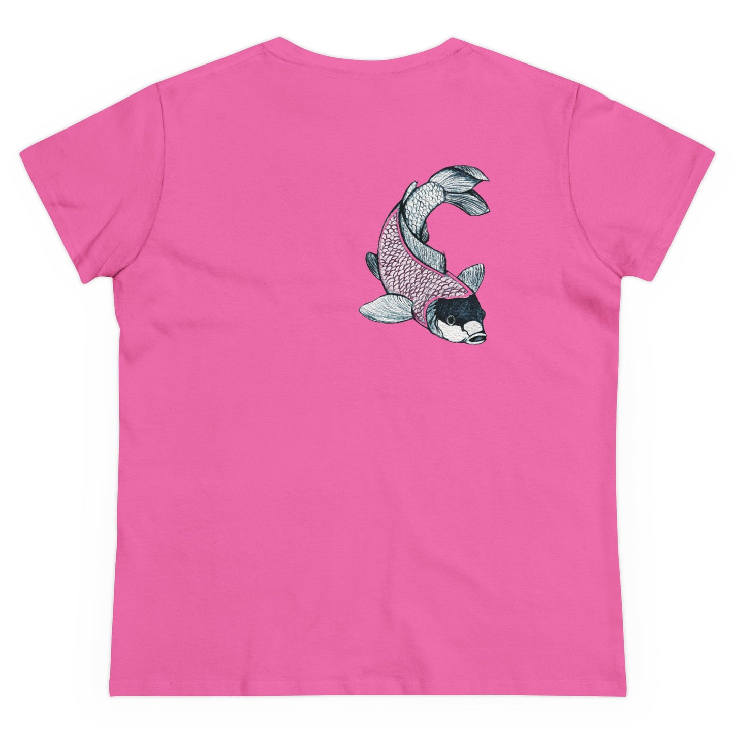 Graffiti Lotus Bloom Women's Cotton Tee