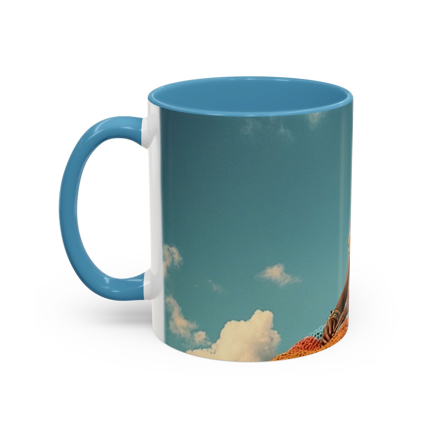 Resting Tall Aziza & Fae Accent Coffee Mug