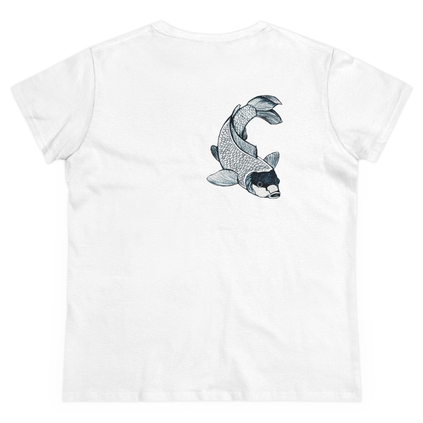 Graffiti Lotus Bloom Women's Cotton Tee