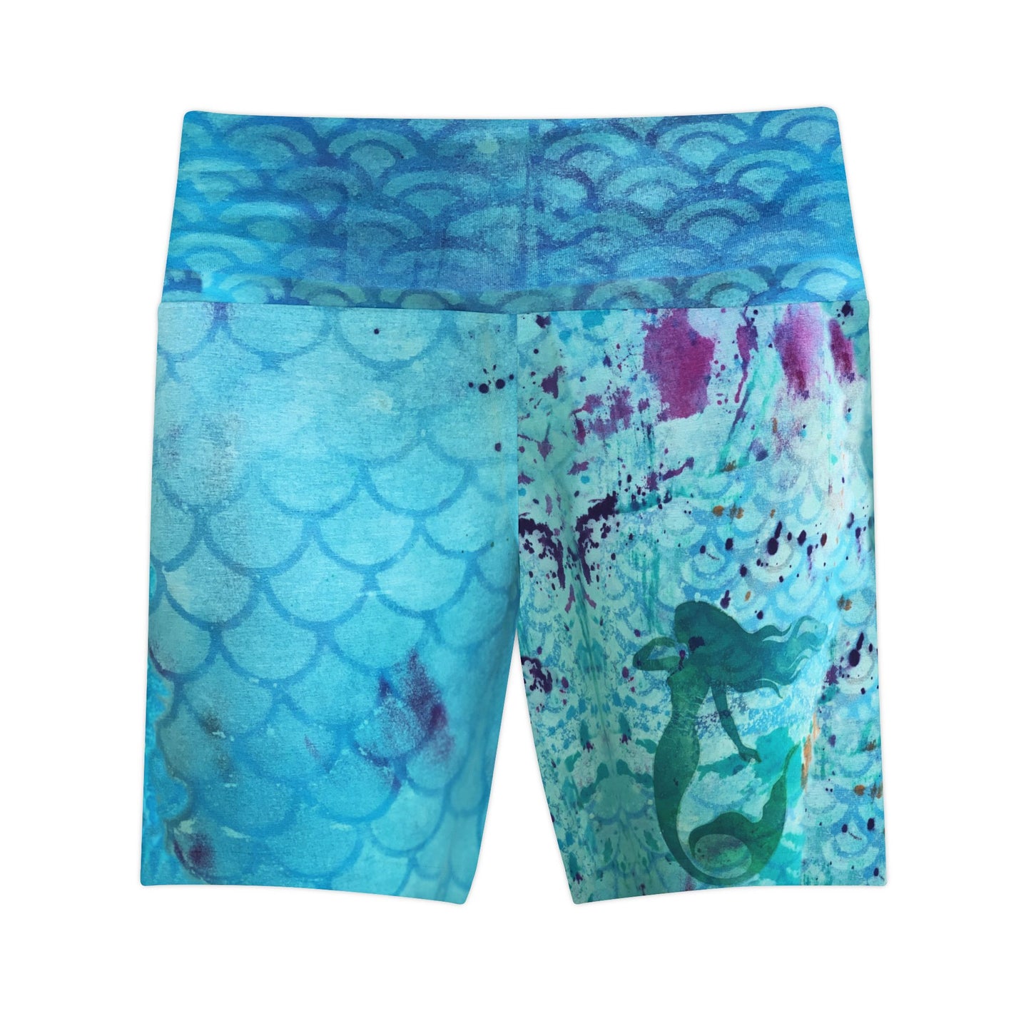 Mermaid High Waist Shorts