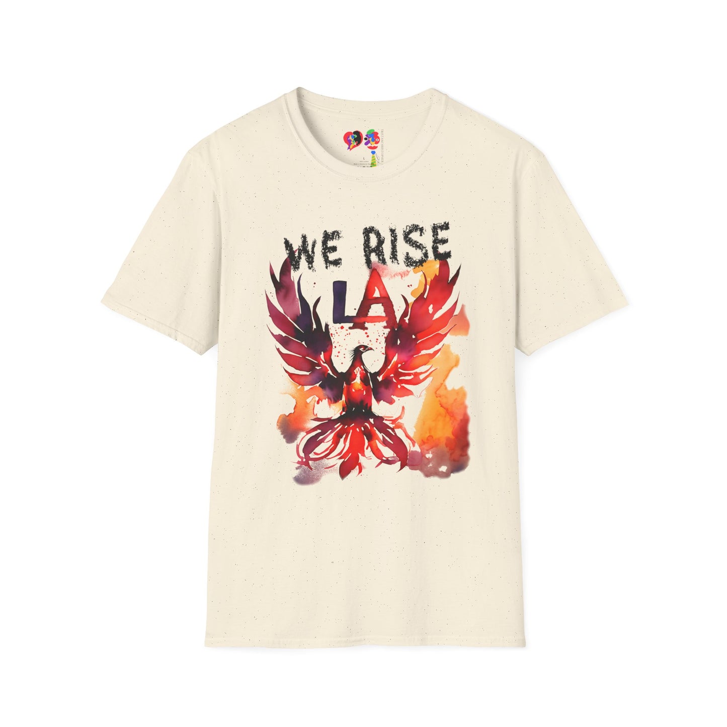 We Will Rise Los Angeles Unisex Vintage Soft T-Shirt