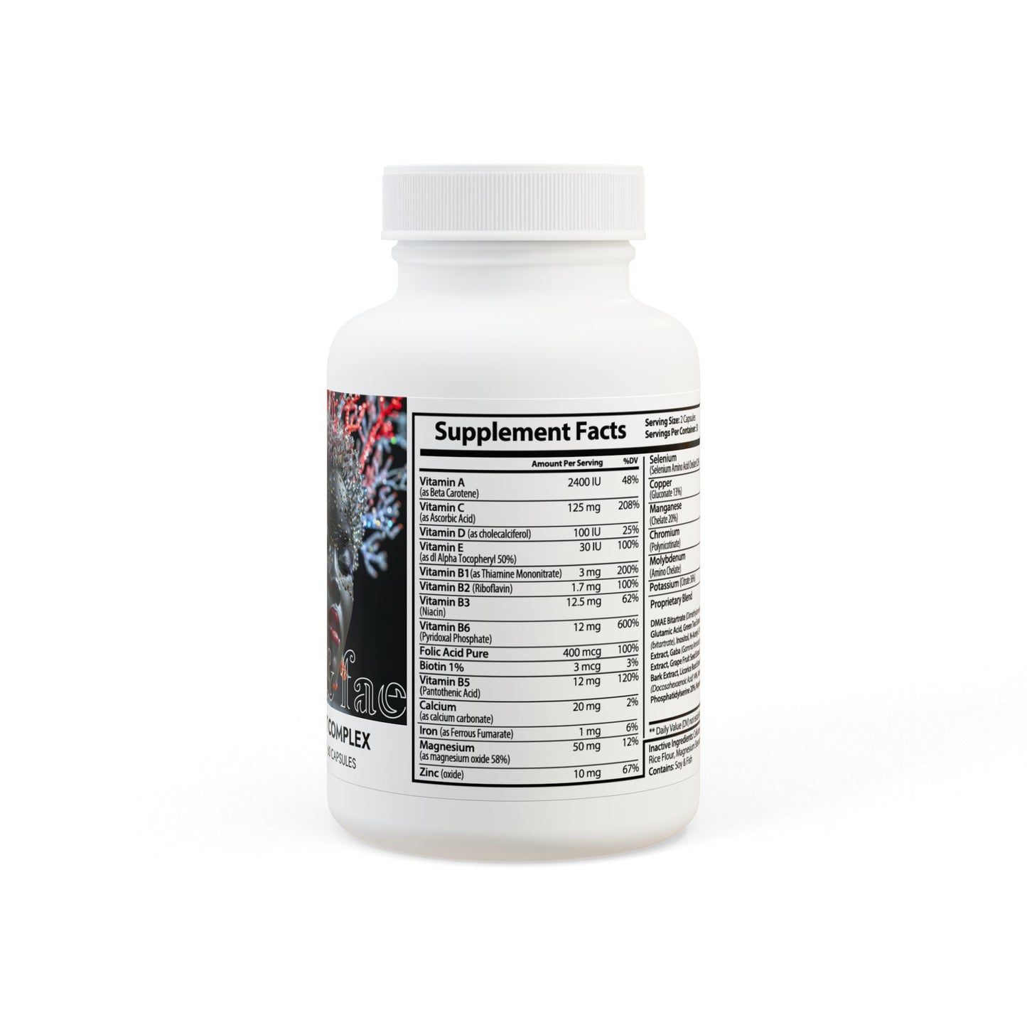 Brain Support Complex Supplement (60 Capsules)